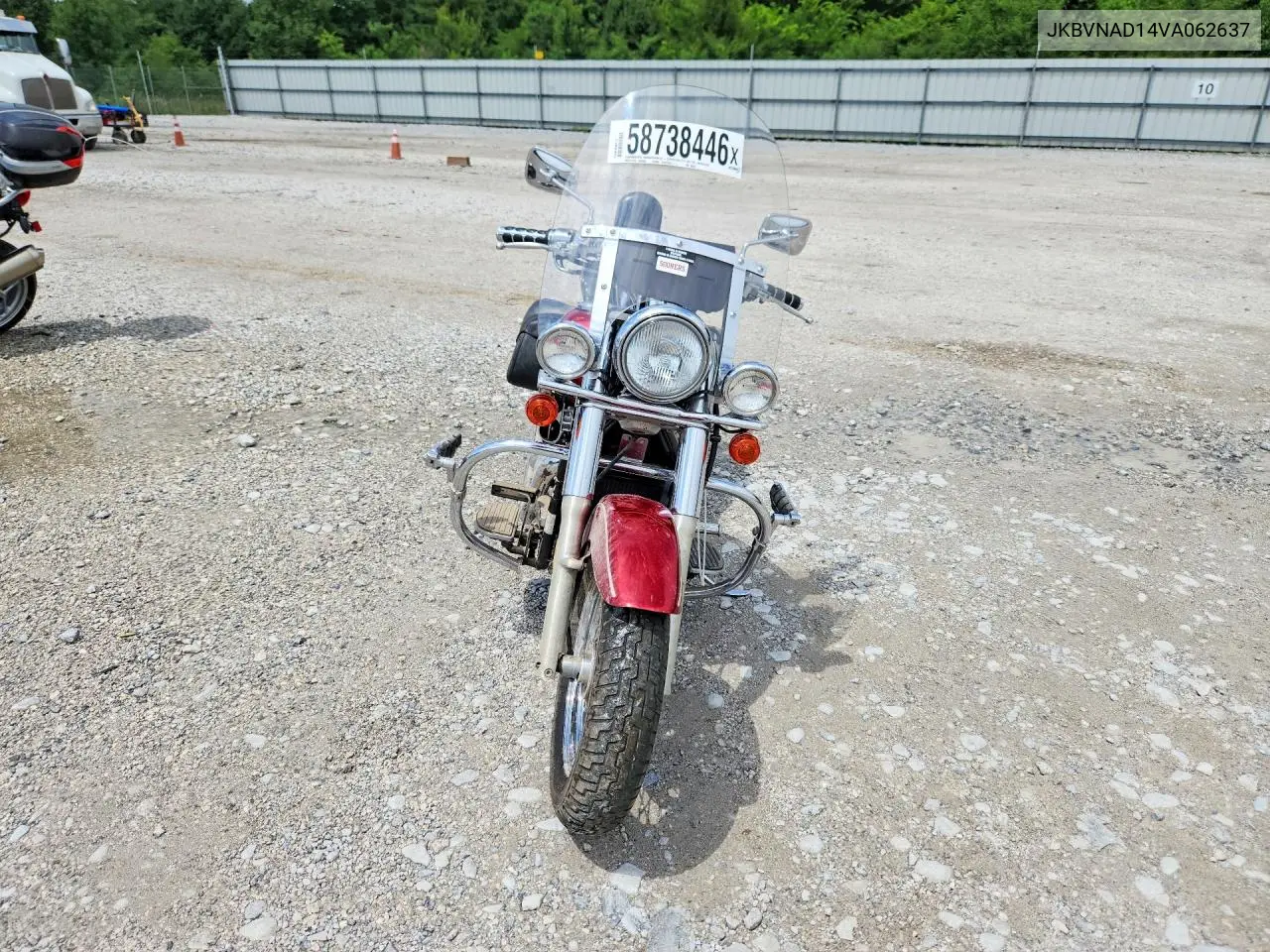 1997 Kawasaki Vn1500 D VIN: JKBVNAD14VA062637 Lot: 58738446