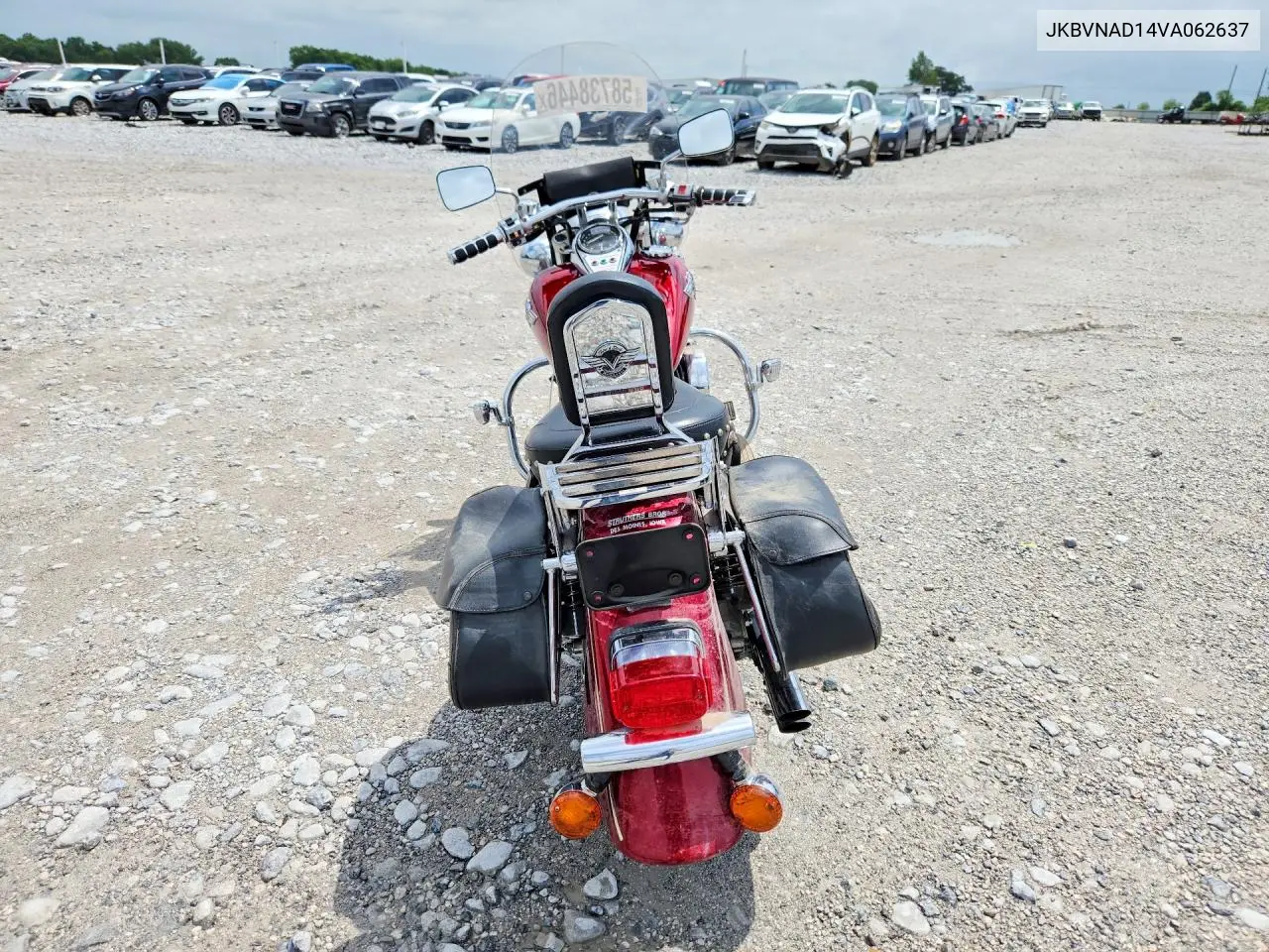 1997 Kawasaki Vn1500 D VIN: JKBVNAD14VA062637 Lot: 58738446