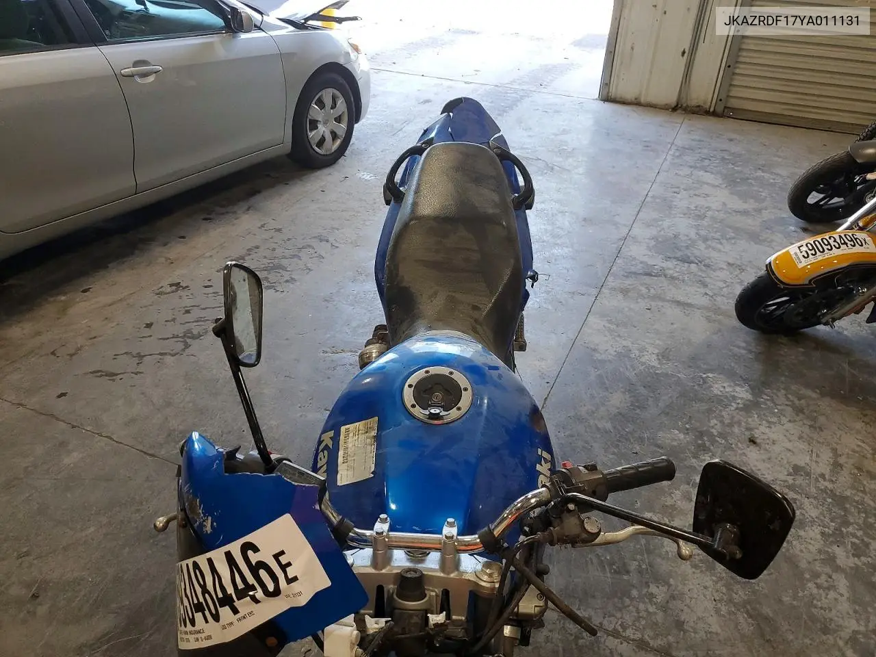 2000 Kawasaki Zr750 F VIN: JKAZRDF17YA011131 Lot: 59348446