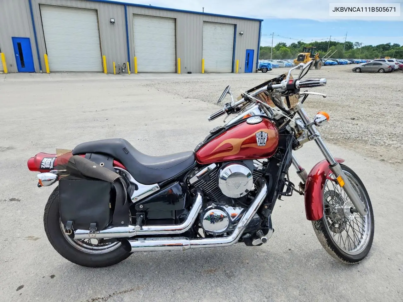 2001 Kawasaki Vn800 VIN: JKBVNCA111B505671 Lot: 58840176