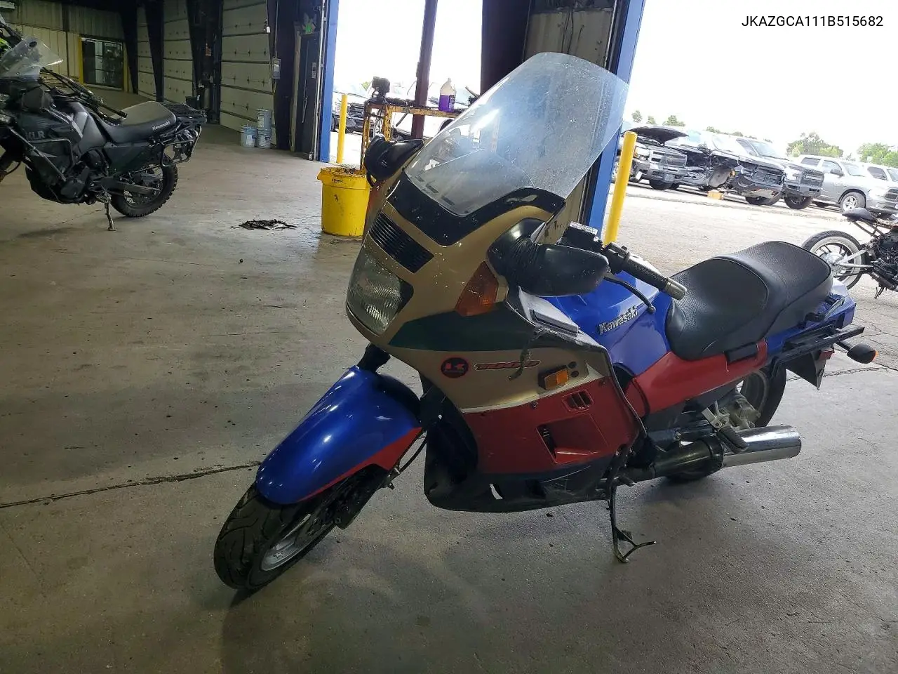 2001 Kawasaki Zg1000 VIN: JKAZGCA111B515682 Lot: 60452206