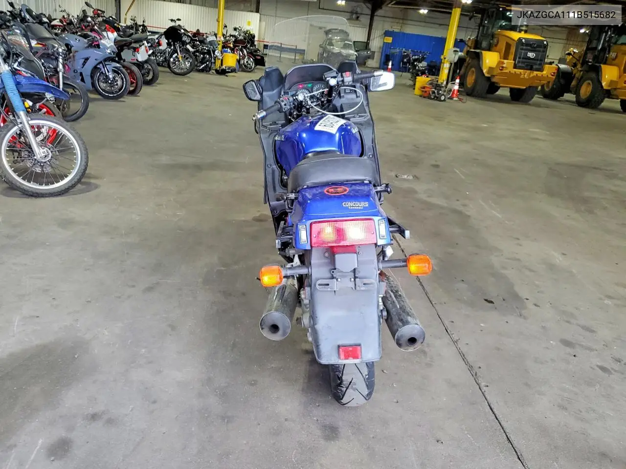 2001 Kawasaki Zg1000 VIN: JKAZGCA111B515682 Lot: 60452206