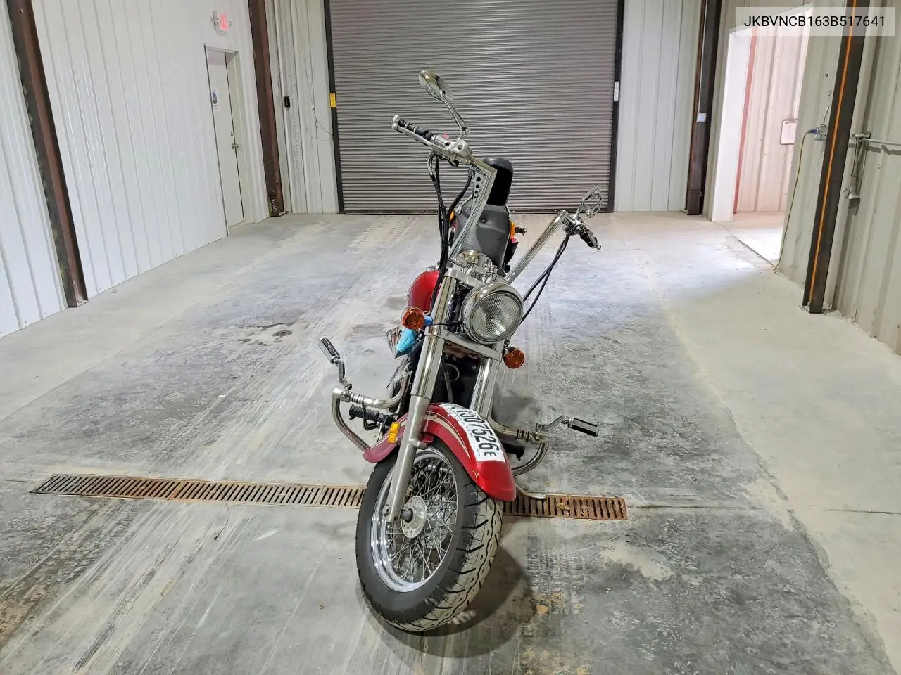 2003 Kawasaki Vn800 B VIN: JKBVNCB163B517641 Lot: 61507526