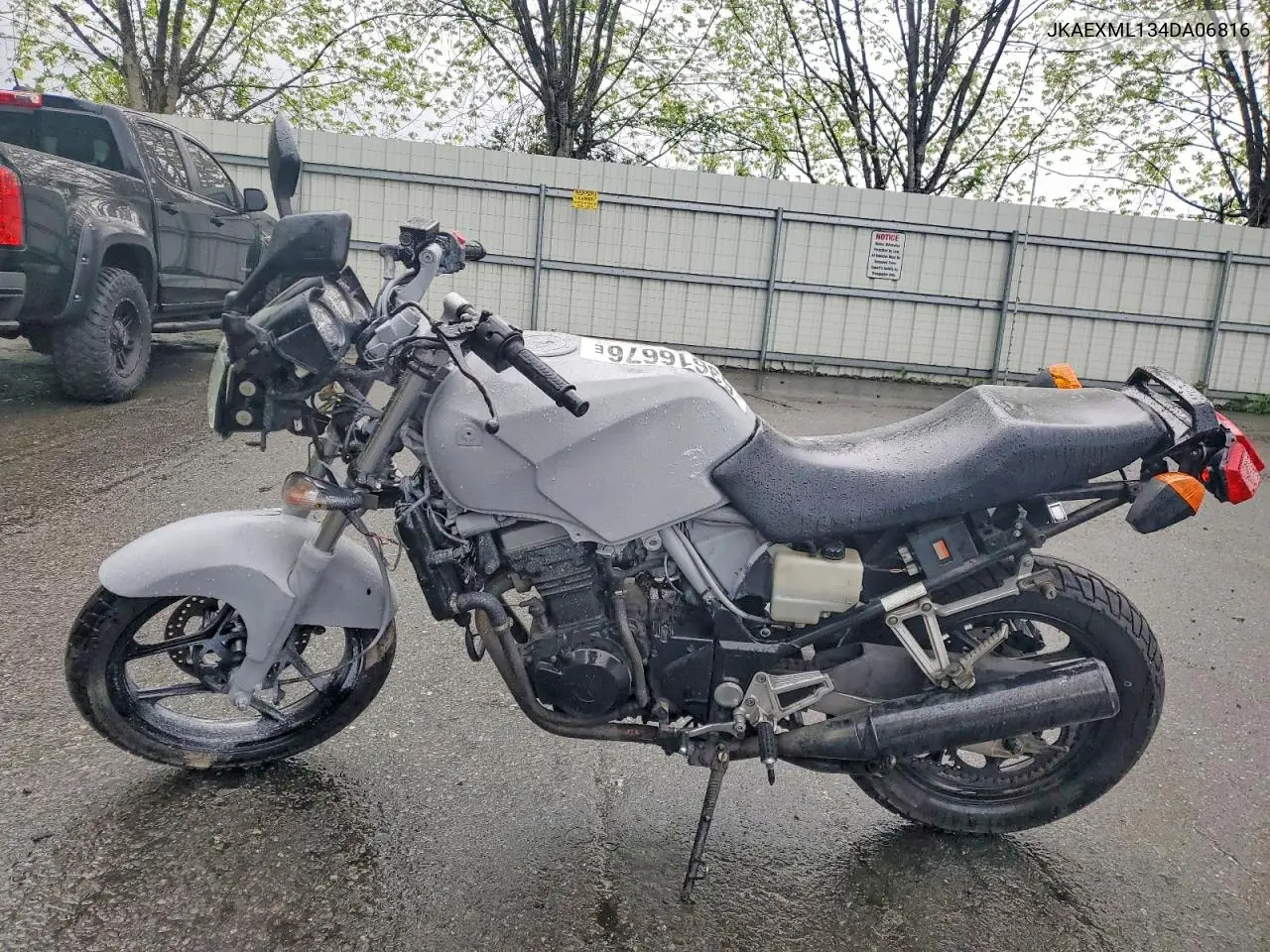 2004 Kawasaki Ex250 F VIN: JKAEXMF134DA06816 Lot: 53616676