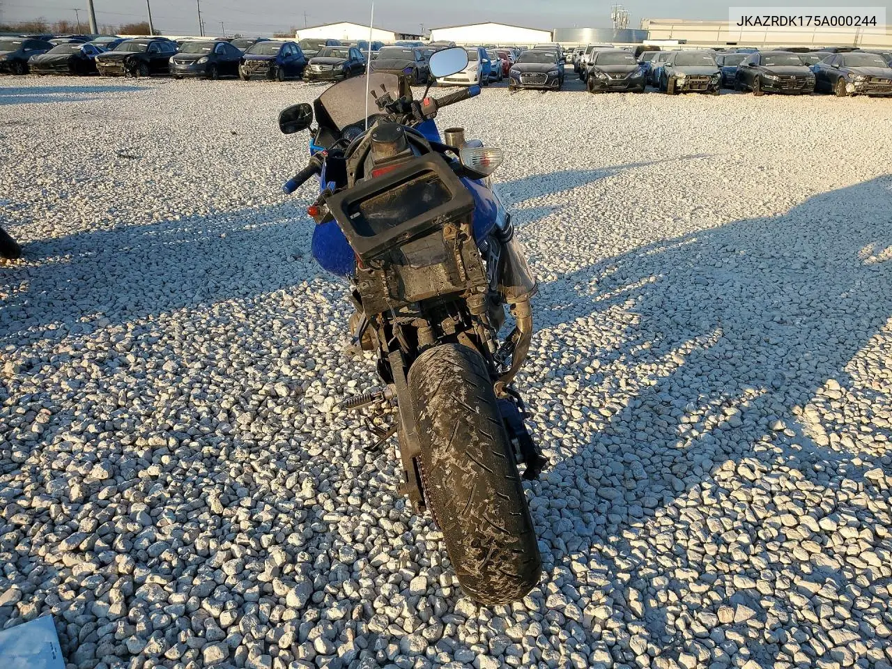 2005 Kawasaki Zr750 K1 VIN: JKAZRDK175A000244 Lot: 78931615