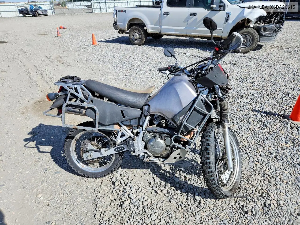 2006 Kawasaki Kl650 A VIN: JKAKLEA1X6DA20615 Lot: 49160586