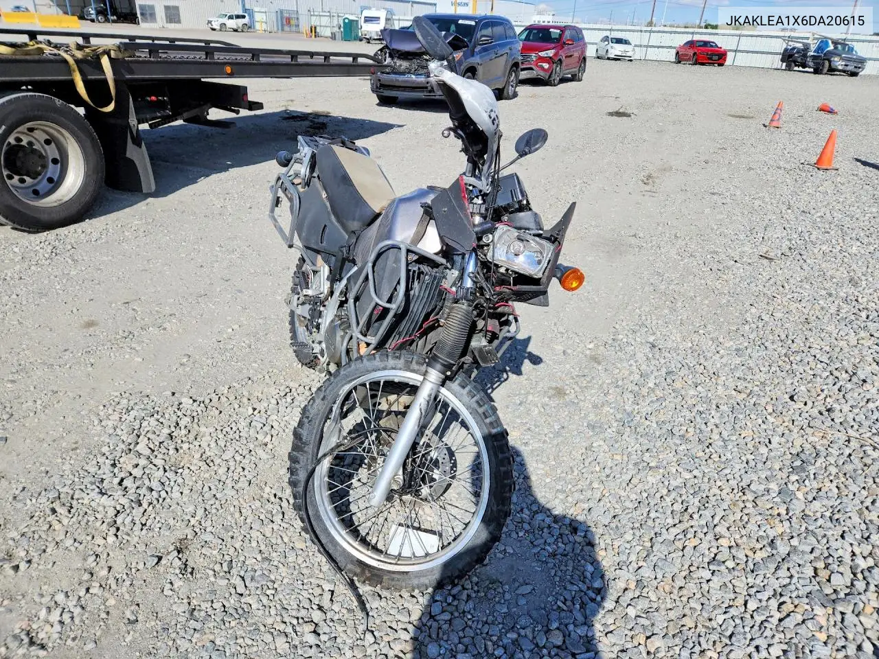 2006 Kawasaki Kl650 A VIN: JKAKLEA1X6DA20615 Lot: 49160586