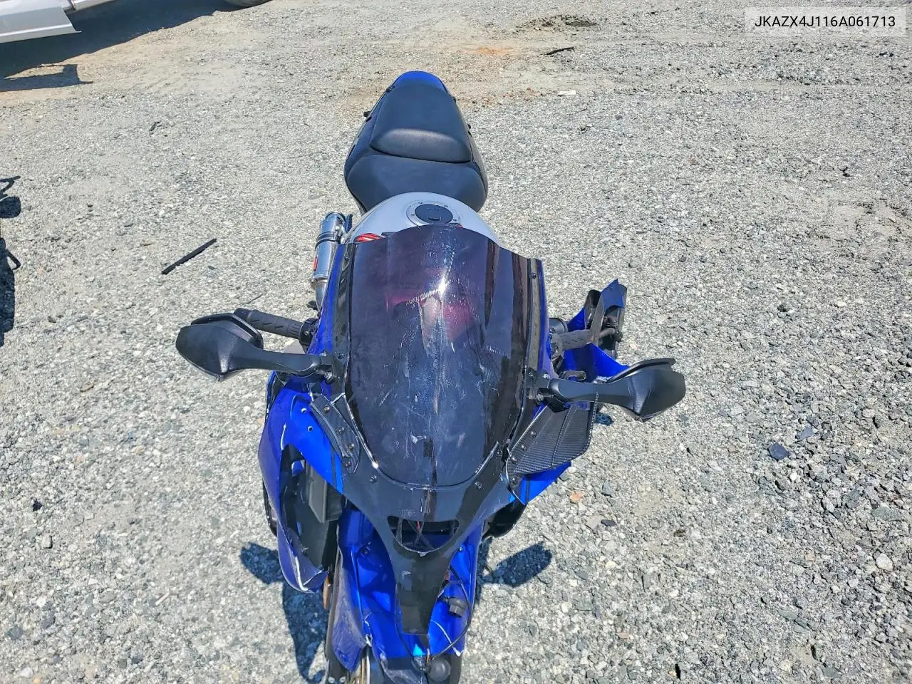 2006 Kawasaki Zx600 J1 VIN: JKAZX4J116A061713 Lot: 53417826