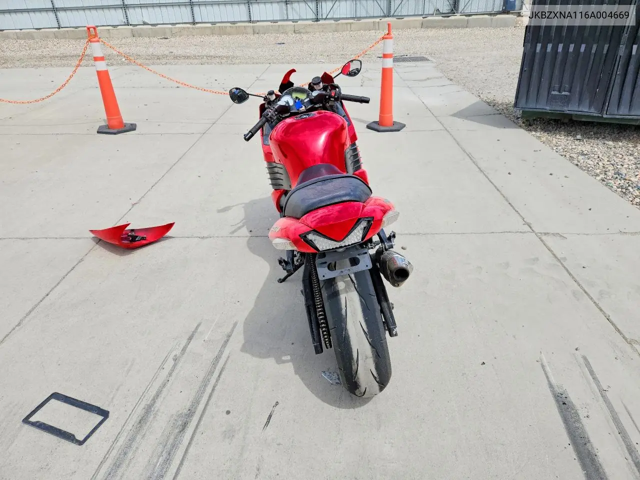 2006 Kawasaki Zx1400 A VIN: JKBZXNA116A004669 Lot: 59885246