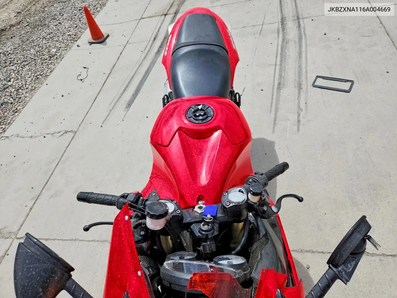 2006 Kawasaki Zx1400 A VIN: JKBZXNA116A004669 Lot: 59885246