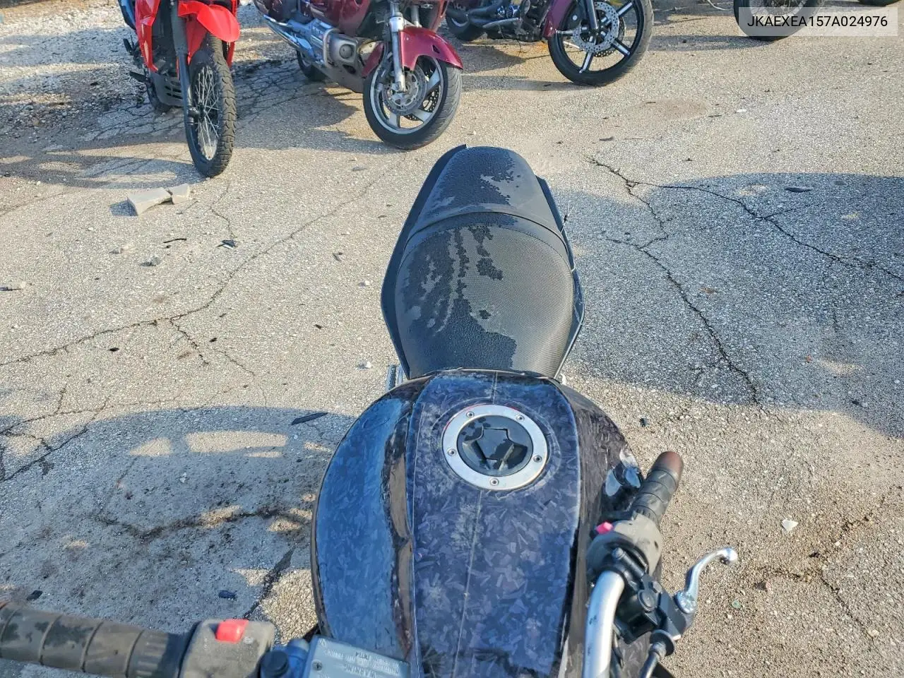 2007 Kawasaki Ex650 A VIN: JKAEXEA157A024976 Lot: 57604986