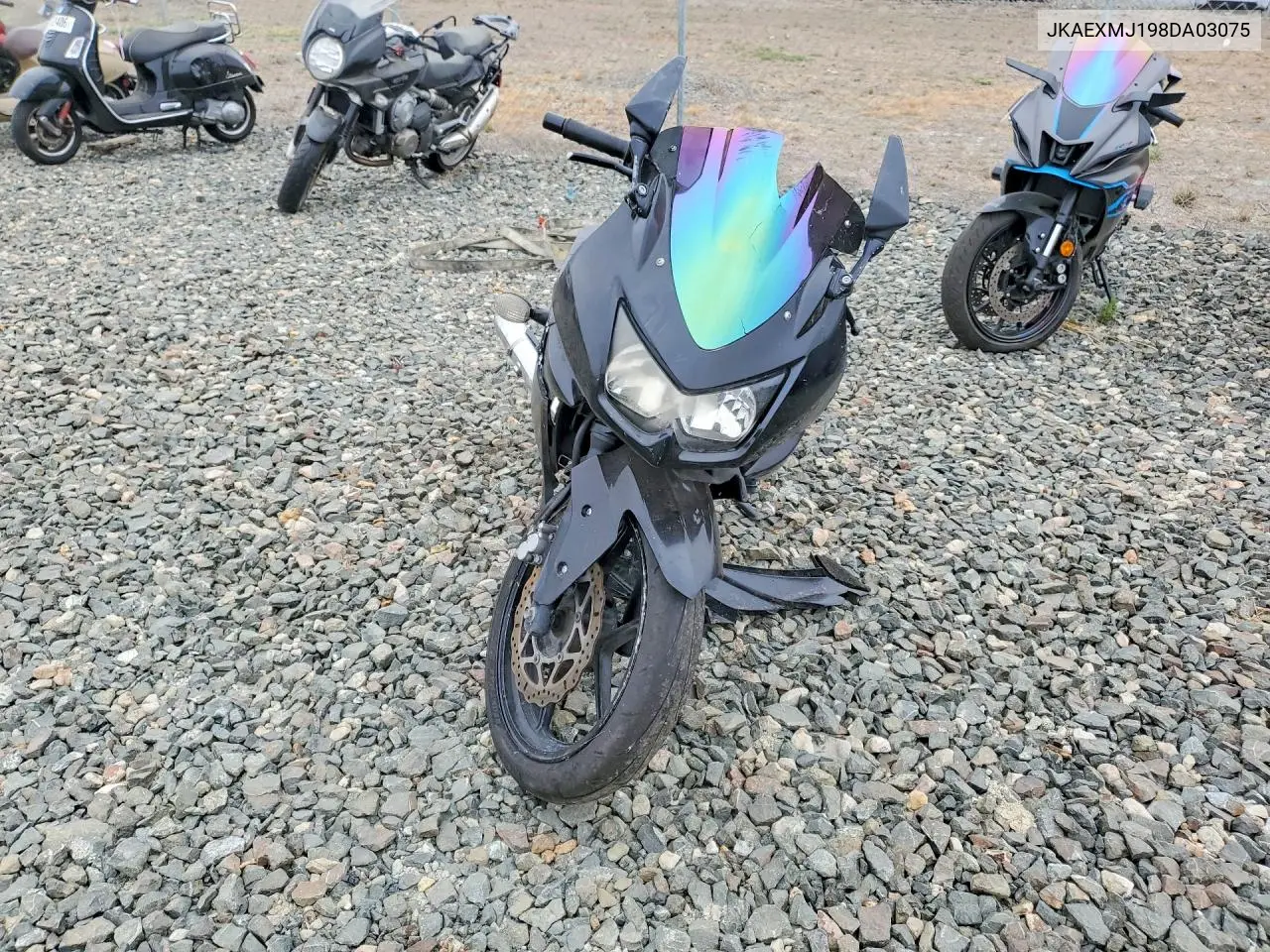 2008 Kawasaki Ex250 J VIN: JKAEXMJ198DA03075 Lot: 60511746