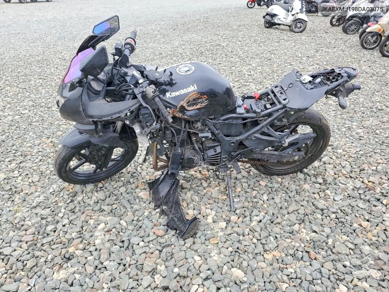 2008 Kawasaki Ex250 J VIN: JKAEXMJ198DA03075 Lot: 60511746