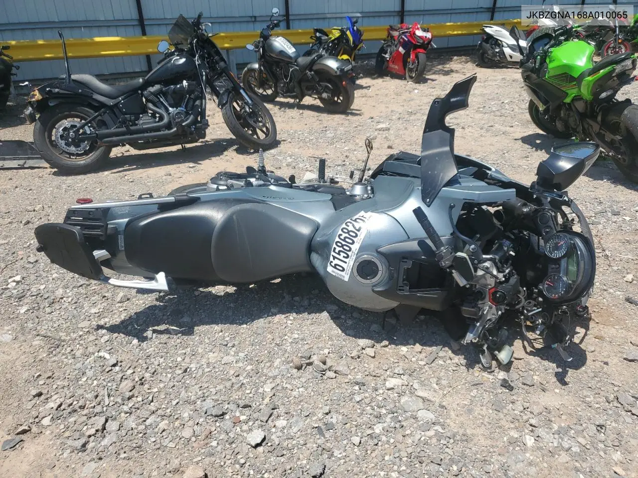2008 Kawasaki Zg1400 A VIN: JKBZGNA168A010065 Lot: 61586826