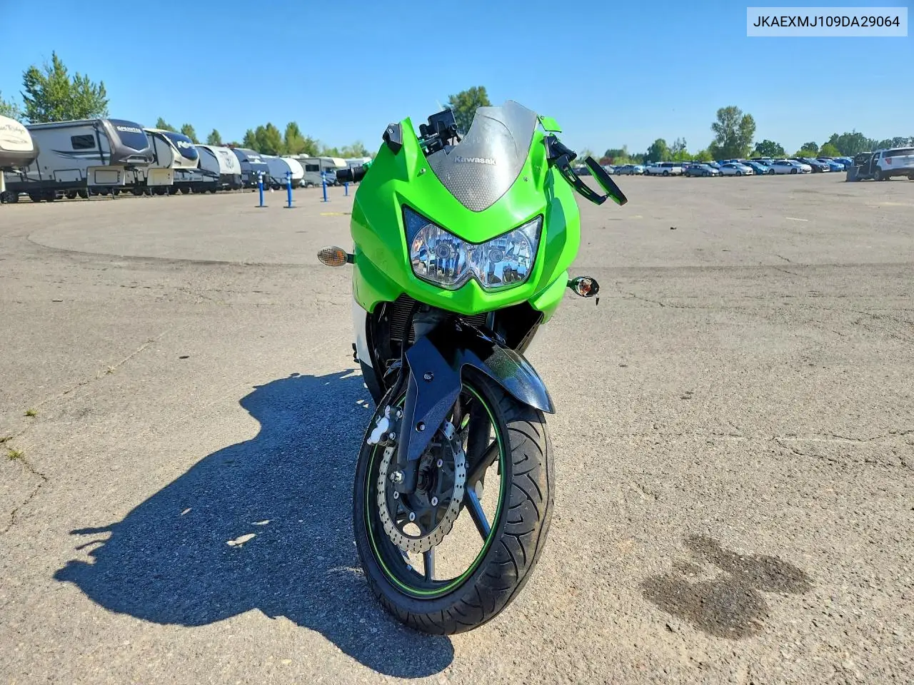 2009 Kawasaki Ex250 J VIN: JKAEXMJ109DA29064 Lot: 54017836