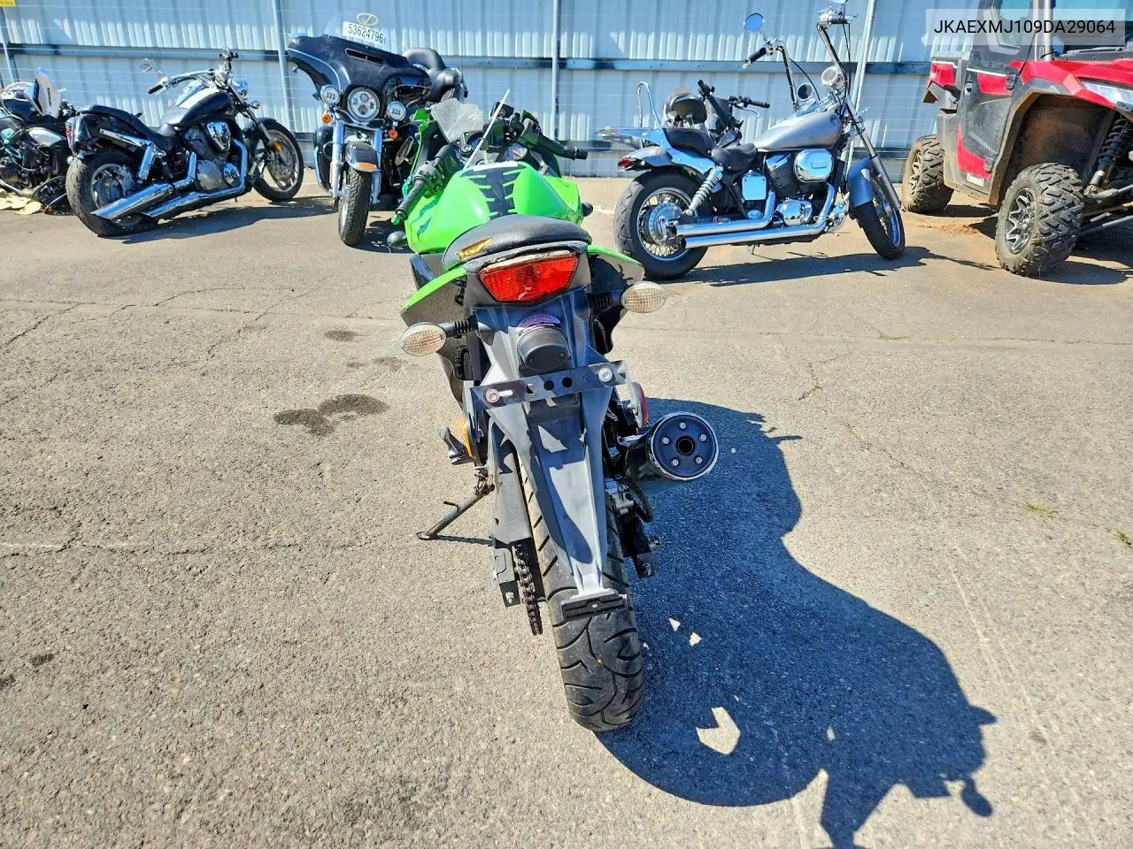 2009 Kawasaki Ex250 J VIN: JKAEXMJ109DA29064 Lot: 54017836