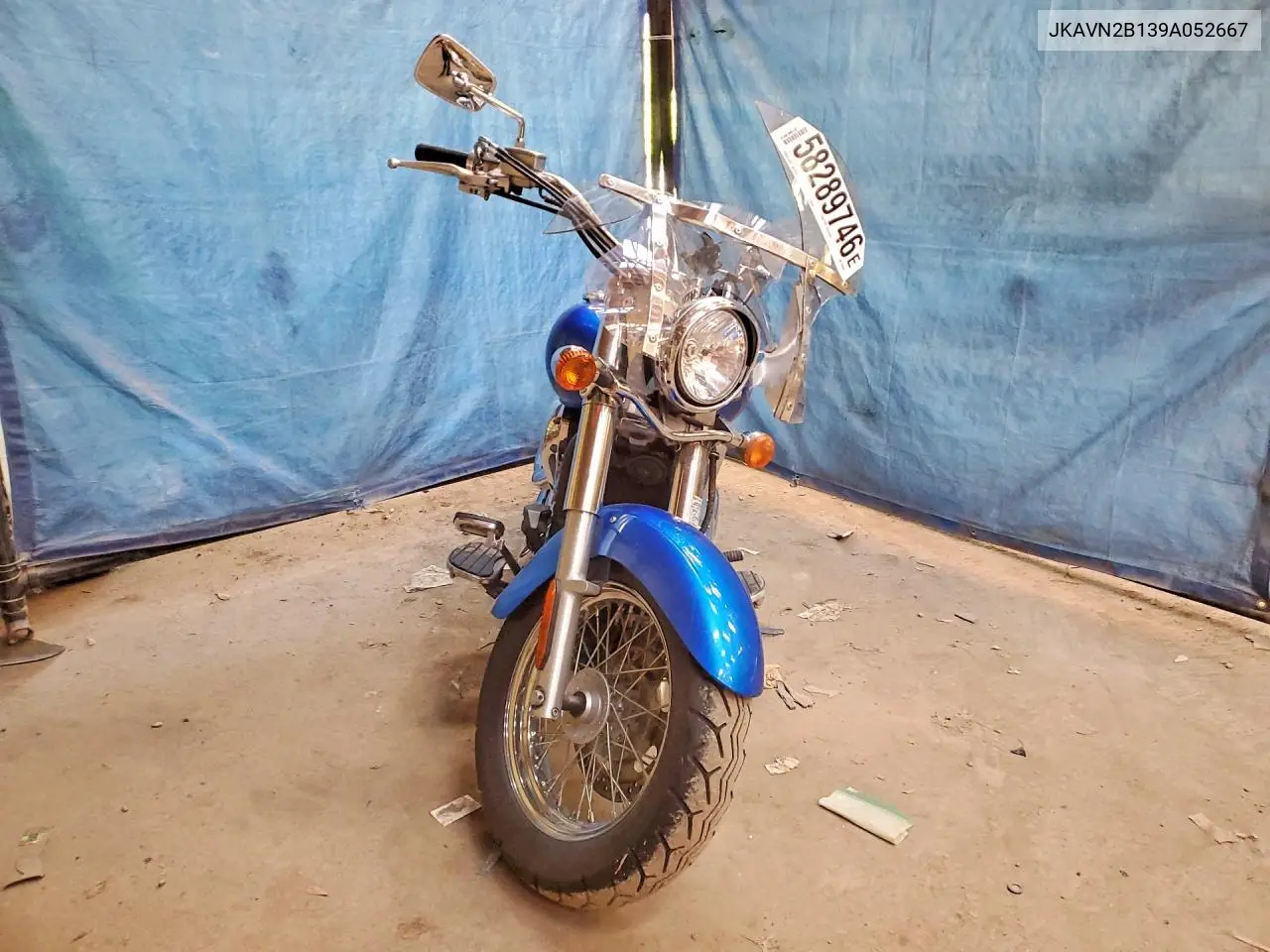 2009 Kawasaki Vn900 B VIN: JKAVN2B139A052667 Lot: 58289746