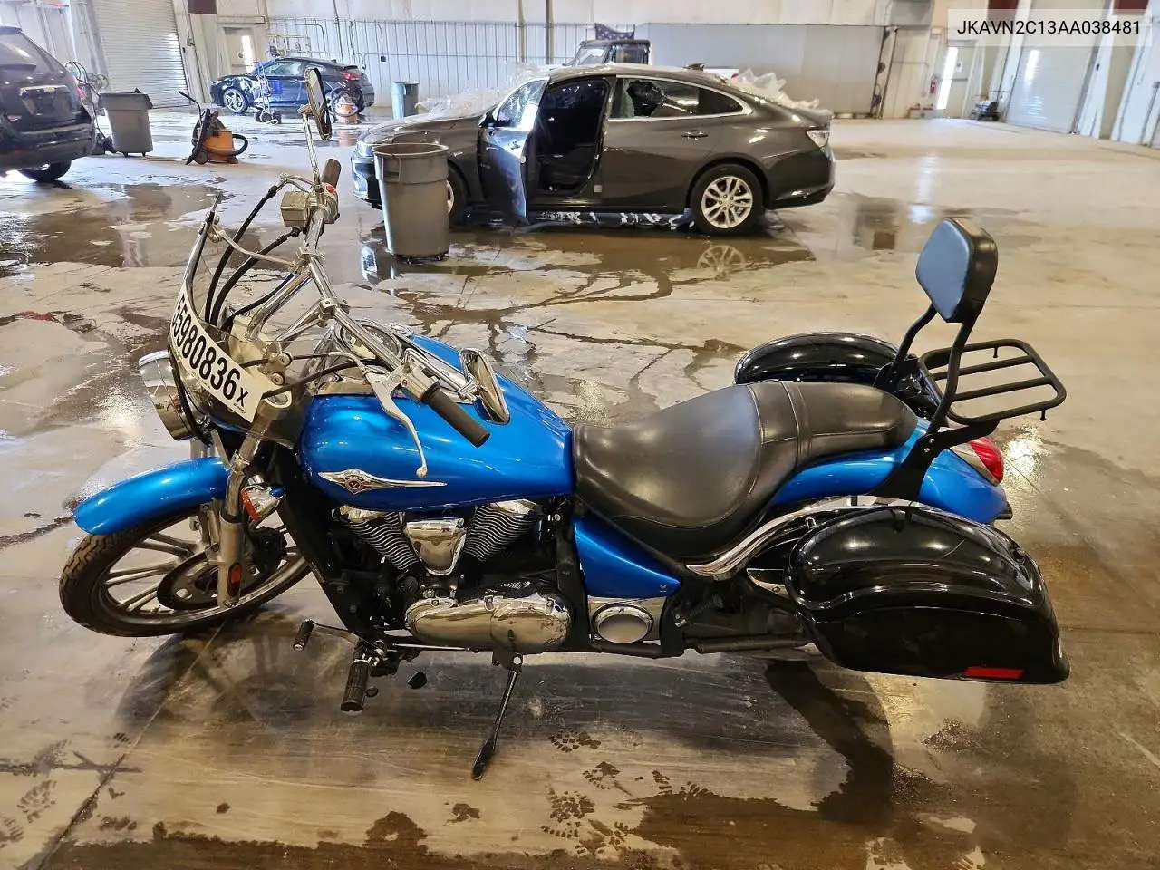 2010 Kawasaki Vn900 C VIN: JKAVN2C13AA038481 Lot: 55980836