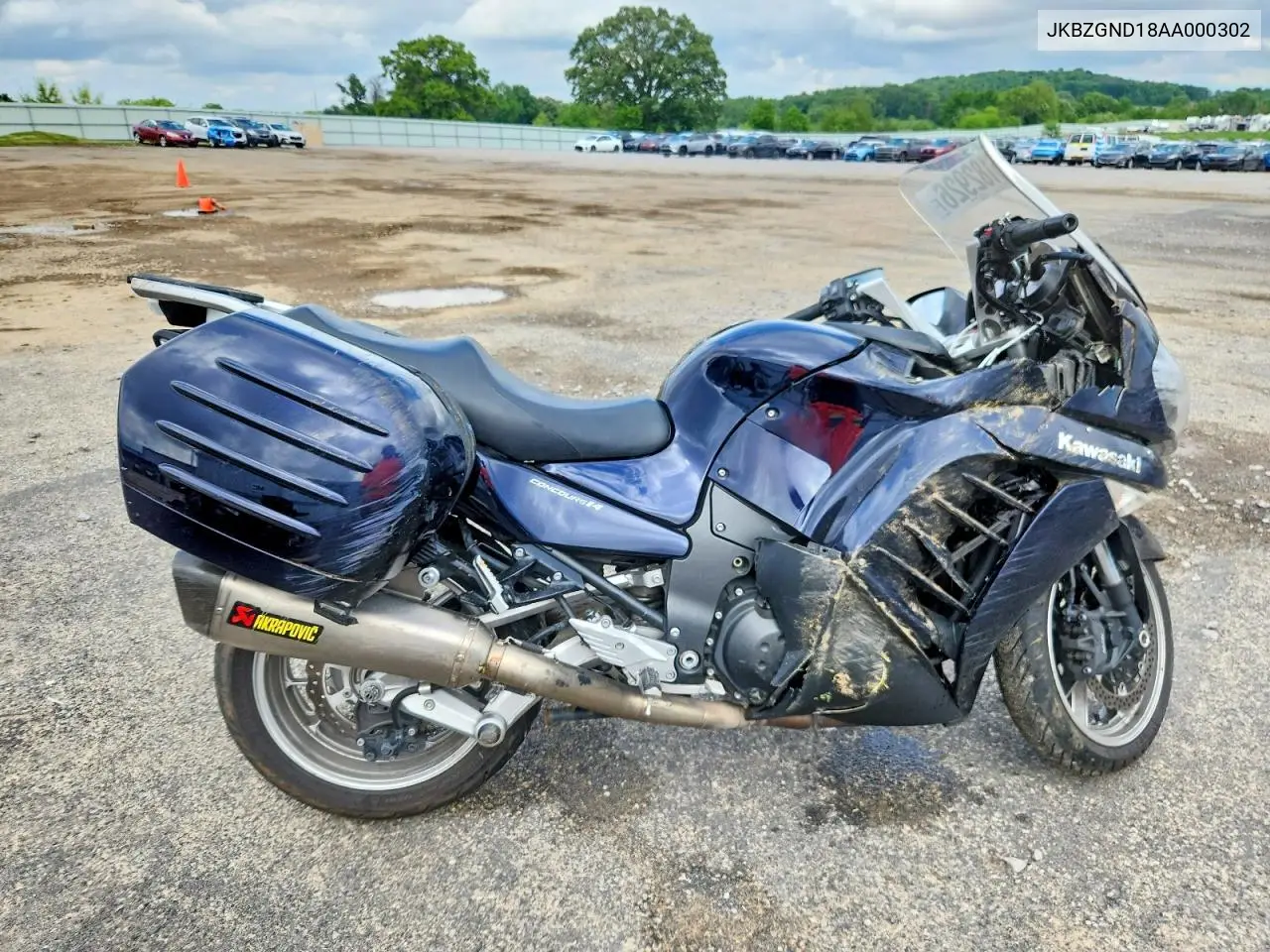 2010 Kawasaki Zg1400 D VIN: JKBZGND18AA000302 Lot: 56182926