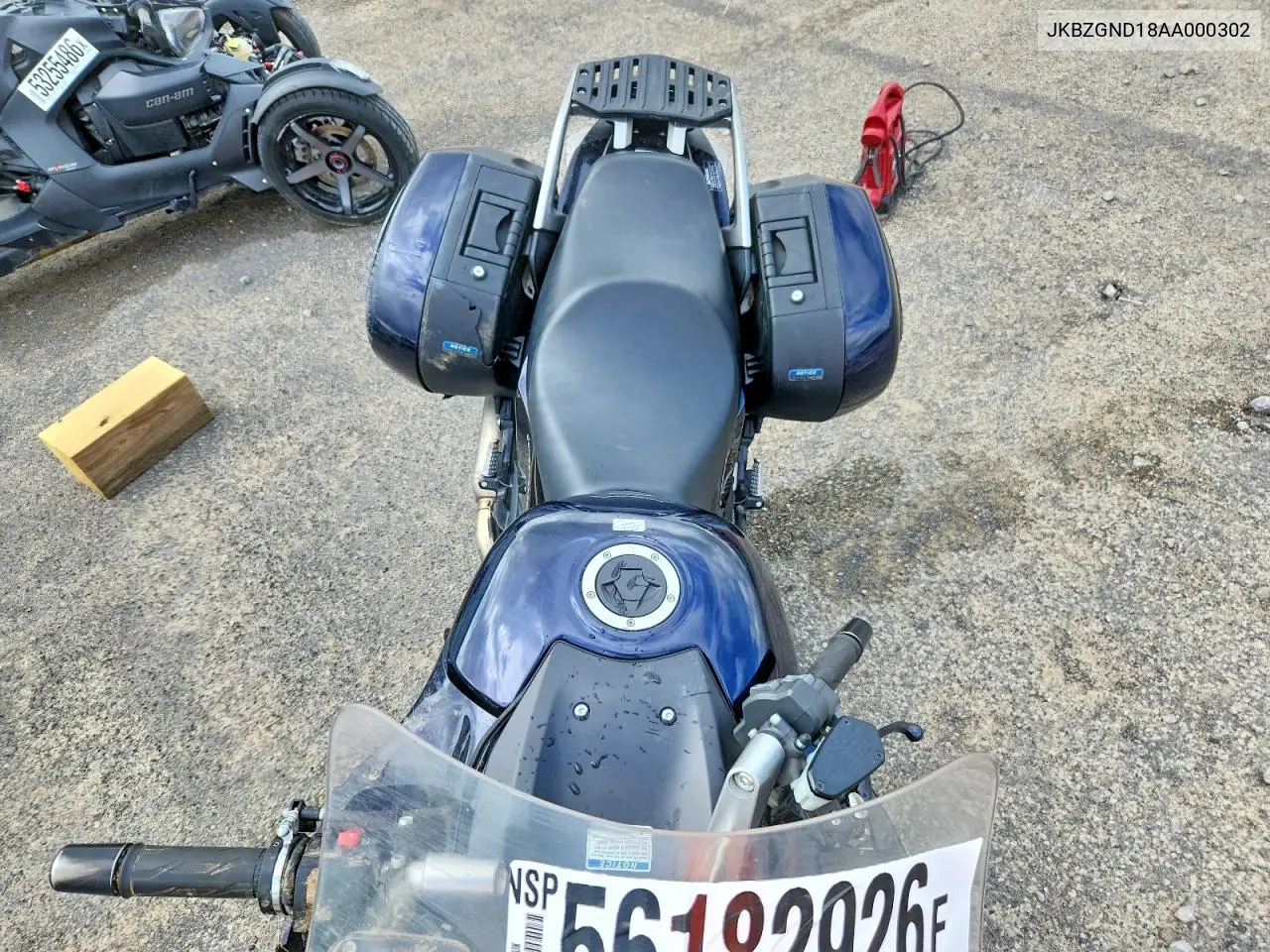 2010 Kawasaki Zg1400 D VIN: JKBZGND18AA000302 Lot: 56182926