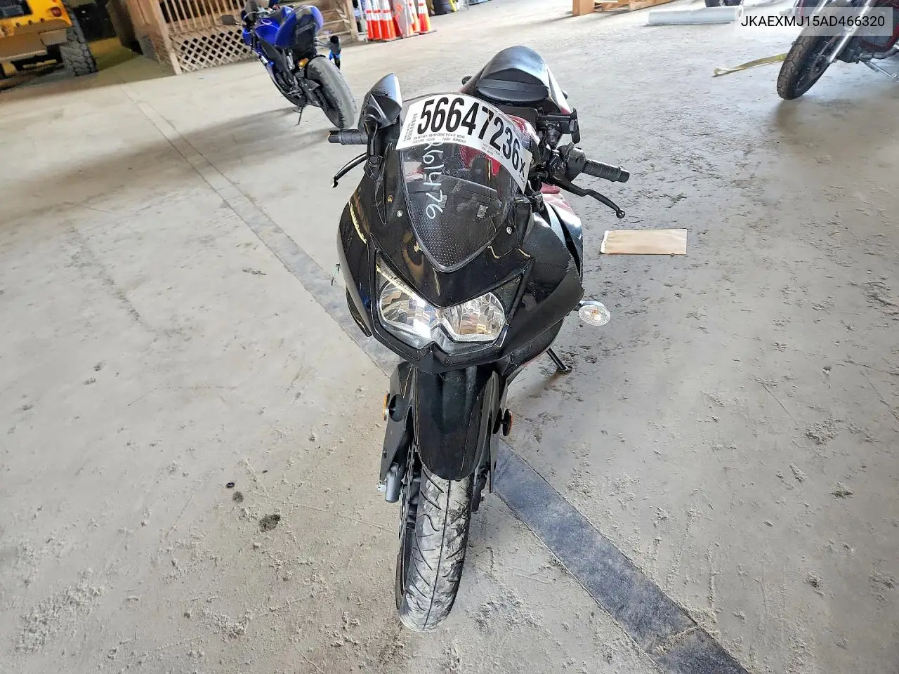 2010 Kawasaki Ex250 J VIN: JKAEXMJ16ADA66320 Lot: 56647236
