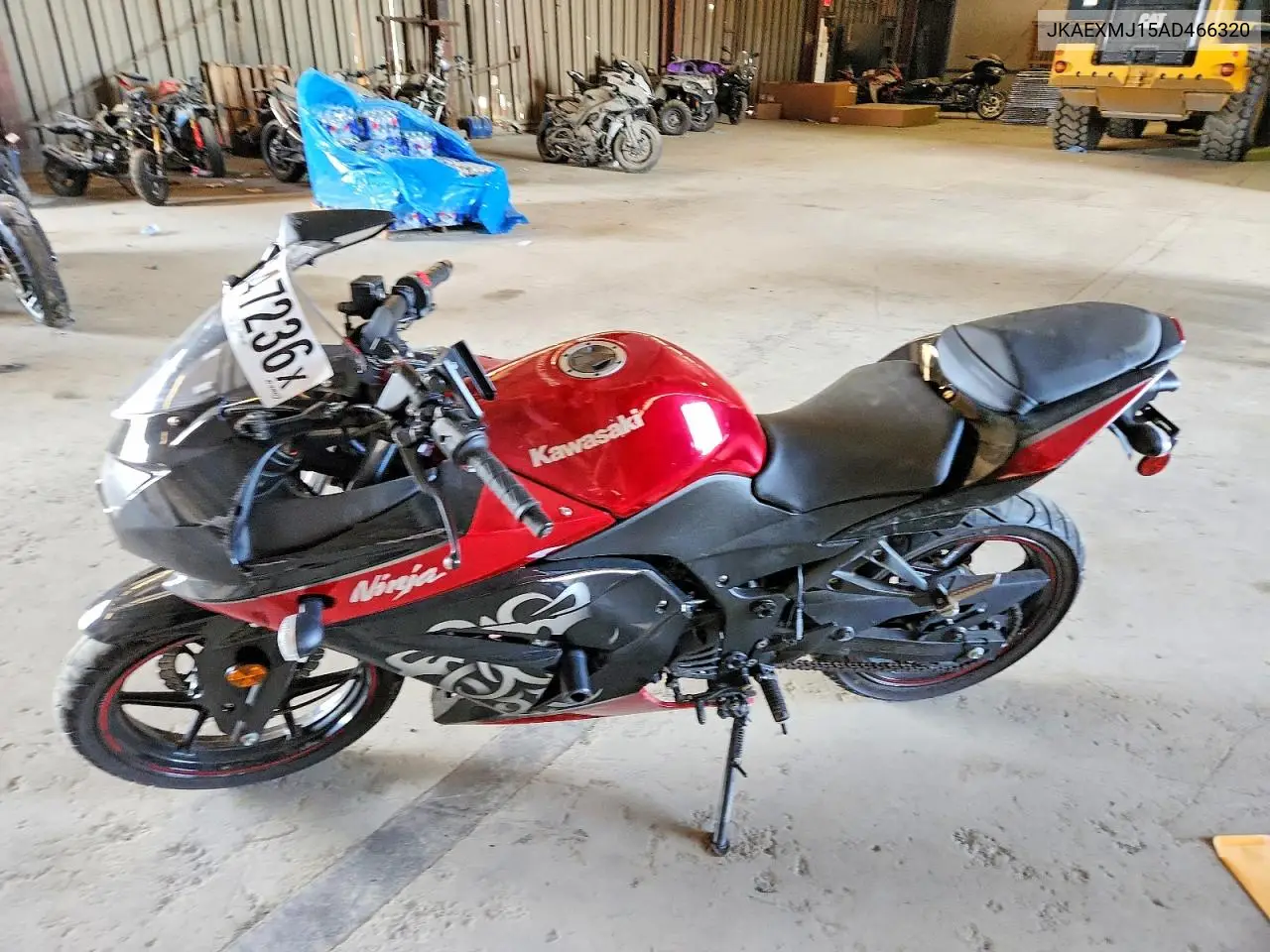 2010 Kawasaki Ex250 J VIN: JKAEXMJ16ADA66320 Lot: 56647236
