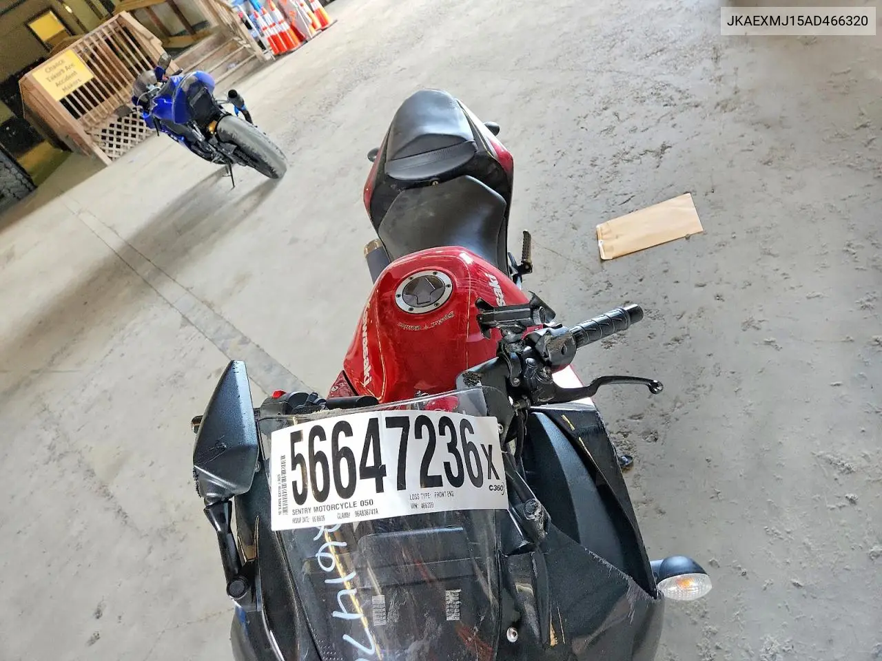 2010 Kawasaki Ex250 J VIN: JKAEXMJ16ADA66320 Lot: 56647236