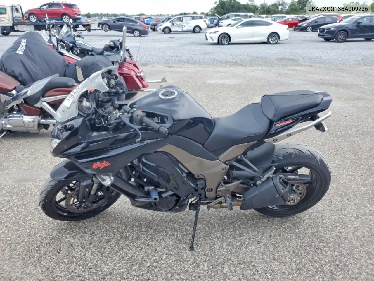 2011 Kawasaki Zx1000 G VIN: JKAZXCG13BA009236 Lot: 55912976