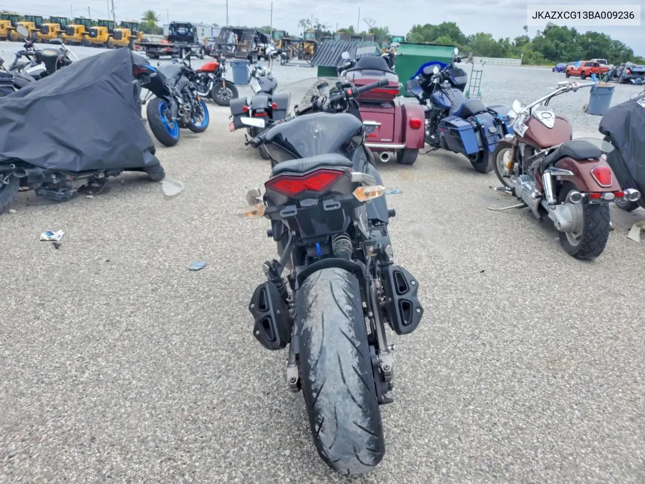 2011 Kawasaki Zx1000 G VIN: JKAZXCG13BA009236 Lot: 55912976