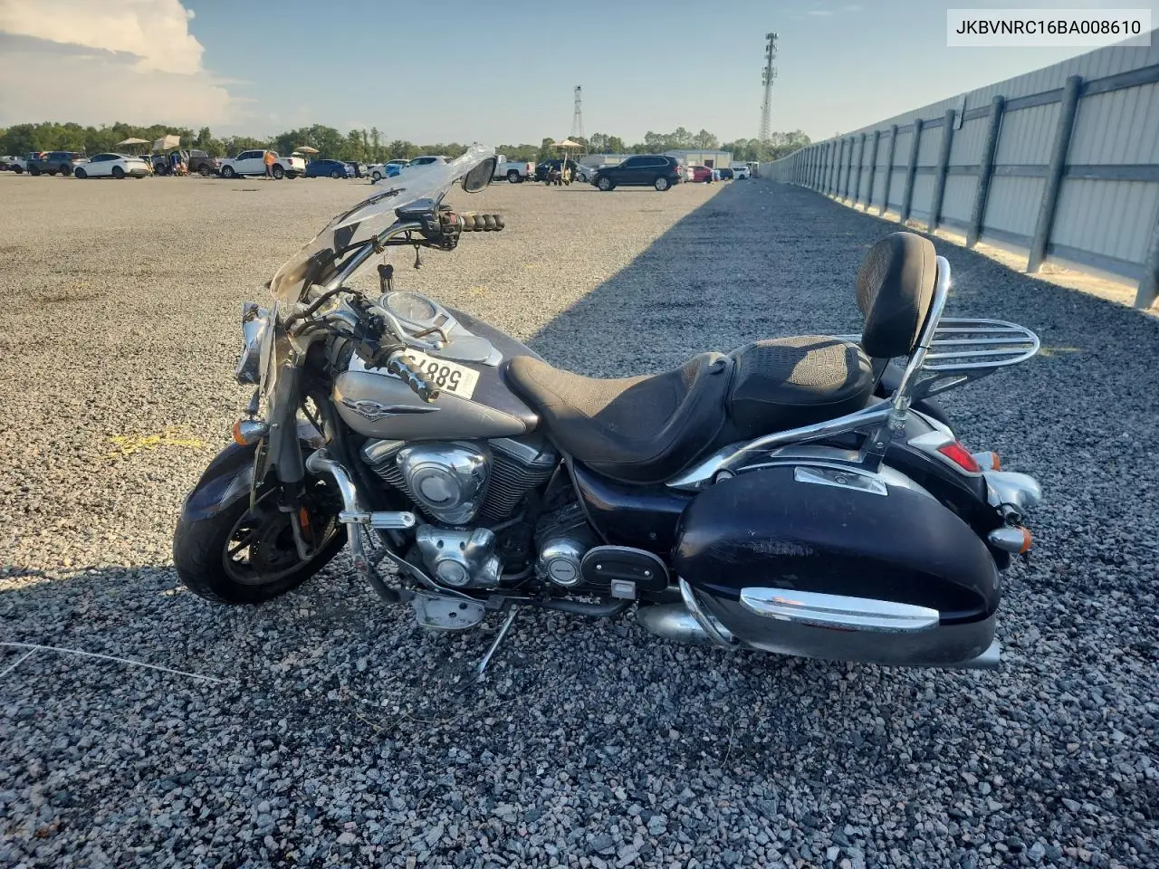 2011 Kawasaki Vn1700 C VIN: JKBVNRC16BA008610 Lot: 58879616
