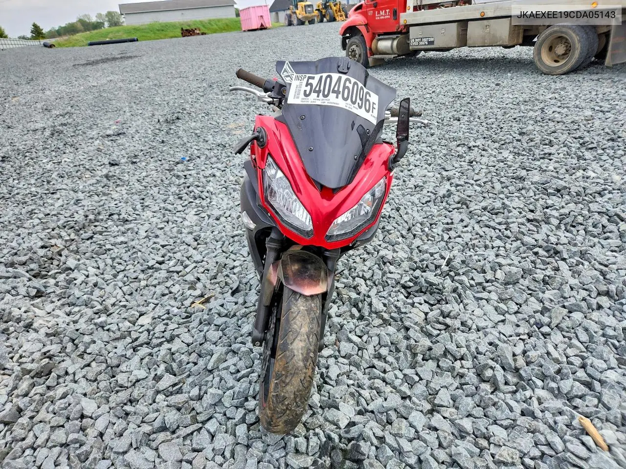 2012 Kawasaki Ex650 Ec VIN: JKAEXEE19CDA05143 Lot: 54046096