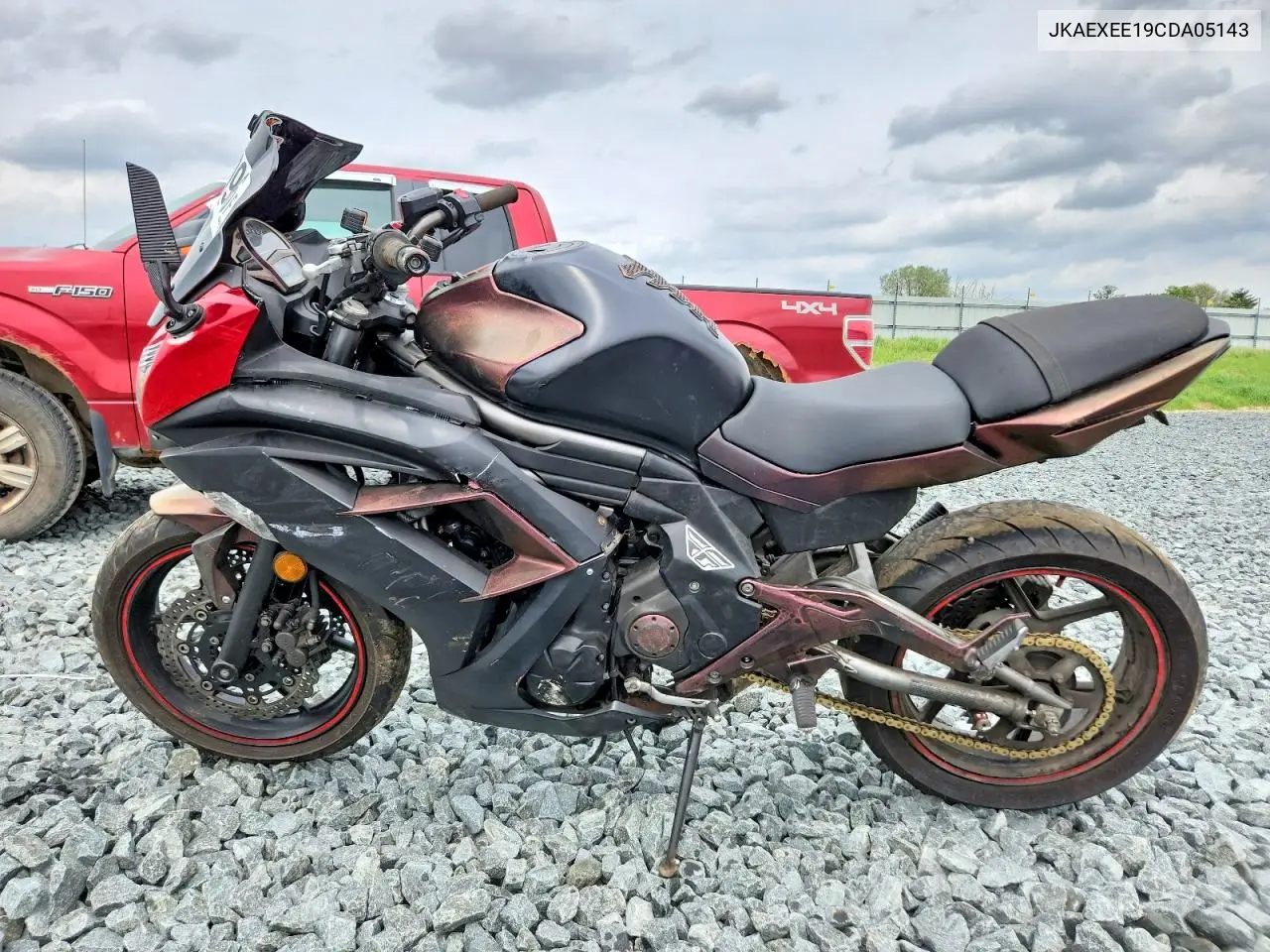 2012 Kawasaki Ex650 Ec VIN: JKAEXEE19CDA05143 Lot: 54046096