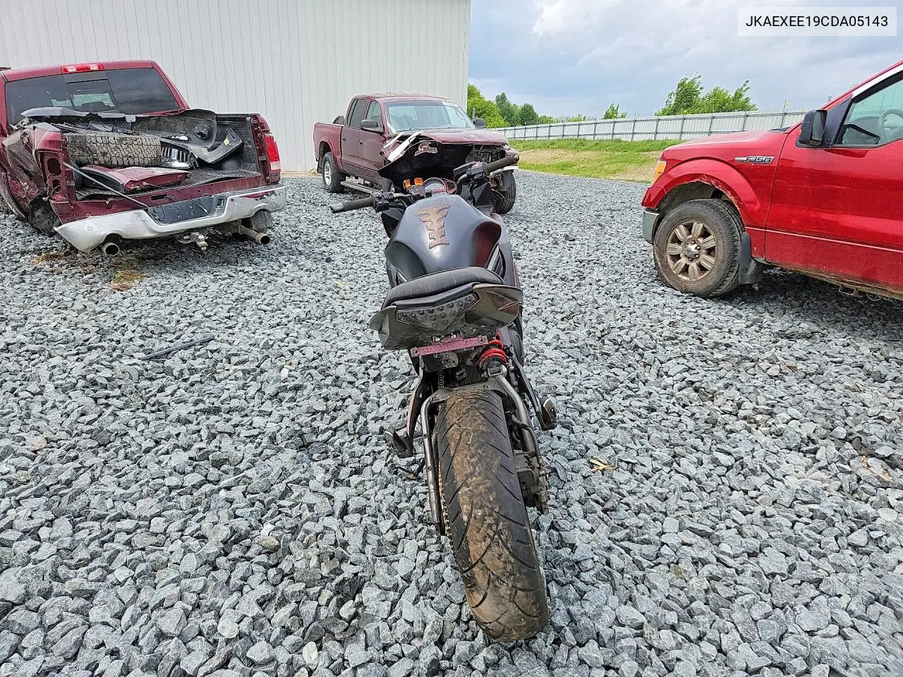 2012 Kawasaki Ex650 Ec VIN: JKAEXEE19CDA05143 Lot: 54046096