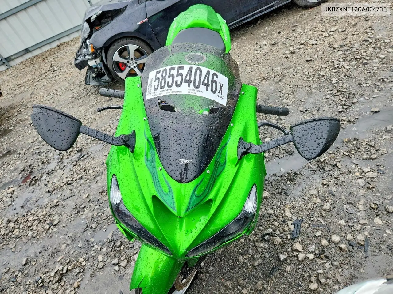 2012 Kawasaki Zx1400 Ec VIN: JKBZXNE12CA004735 Lot: 58554046