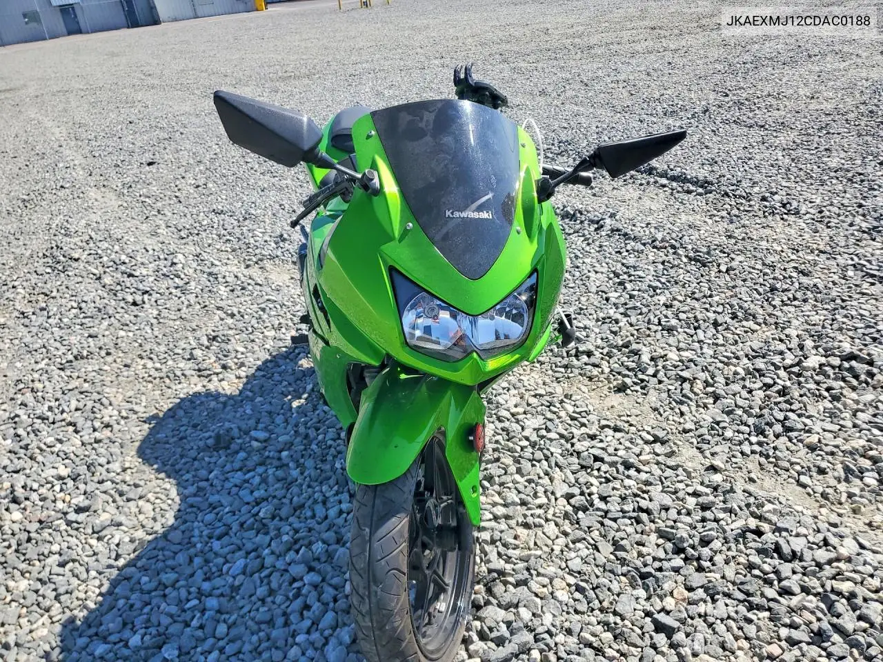 2012 Kawasaki Ex250 J VIN: JKAEXMJ12CDAC0188 Lot: 61788136