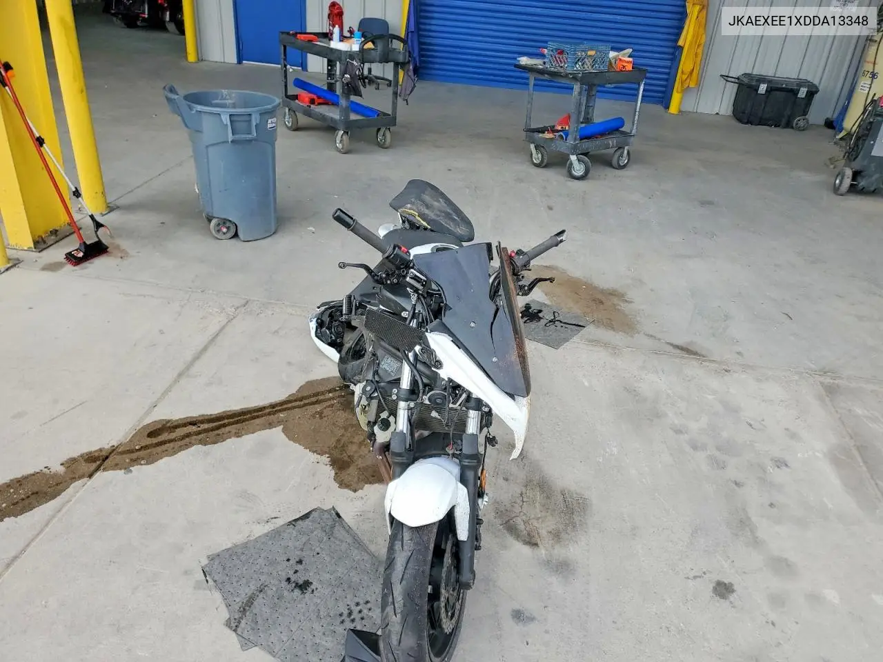2013 Kawasaki Ex650 E VIN: JKAEXEE1XDDA13348 Lot: 52343086