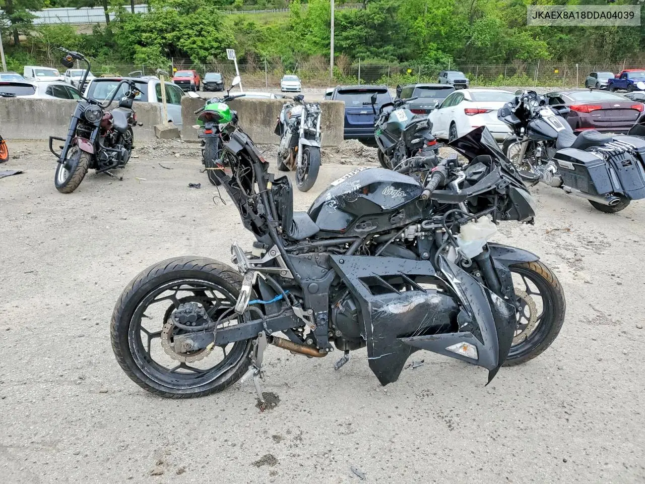 2013 Kawasaki Ex300 A VIN: JKAEX8A18DDA04039 Lot: 53066606
