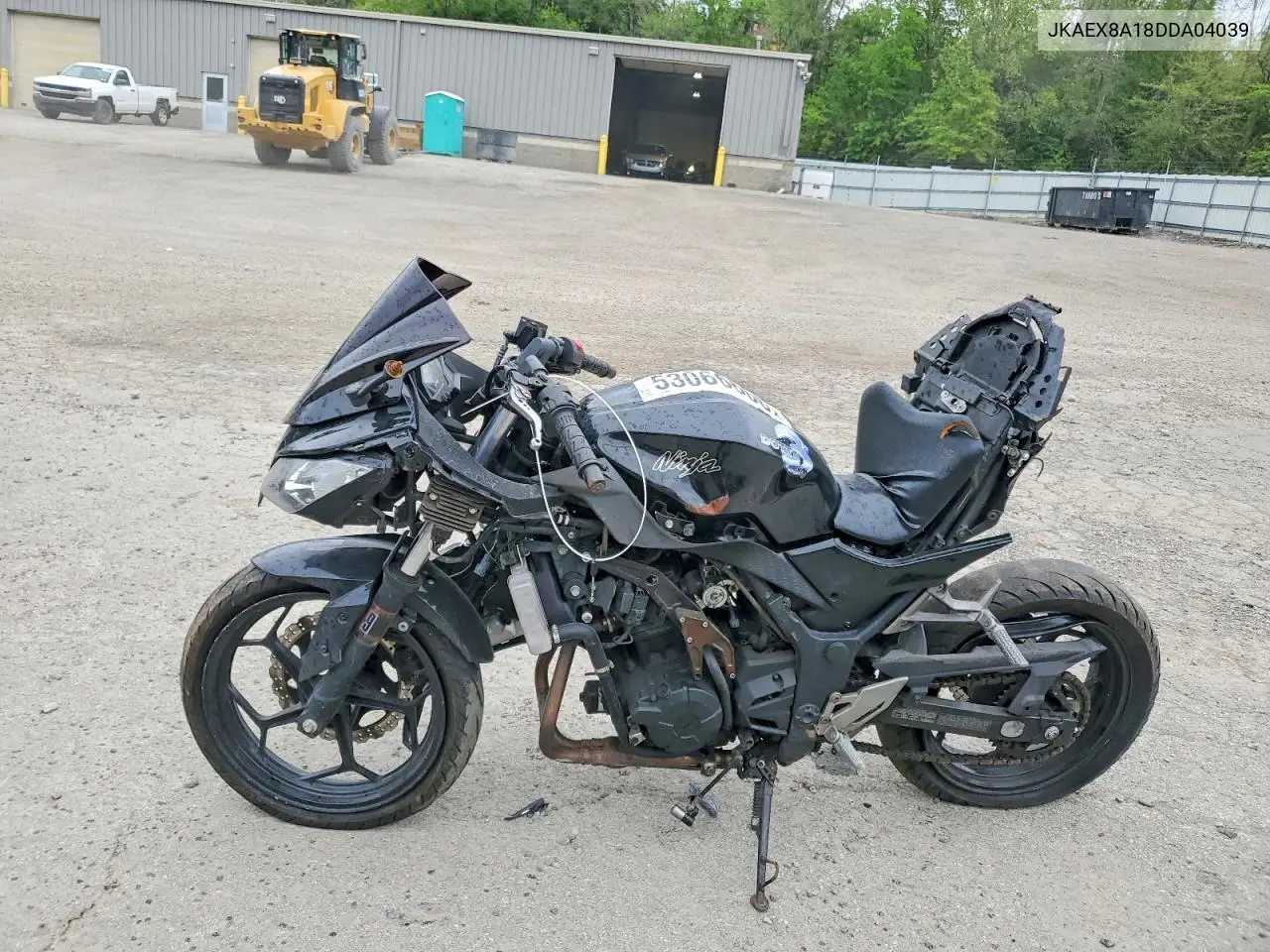 2013 Kawasaki Ex300 A VIN: JKAEX8A18DDA04039 Lot: 53066606