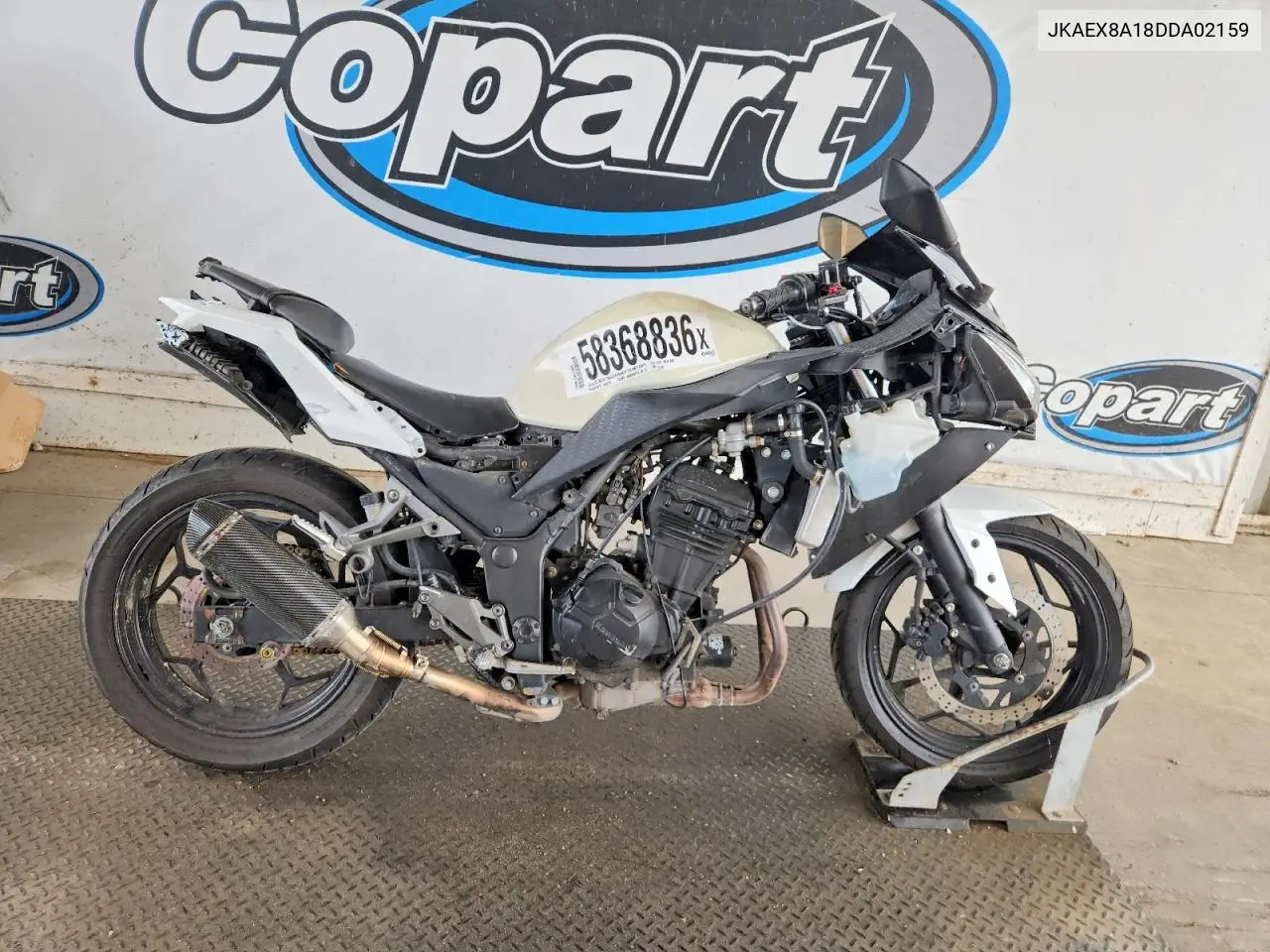 2013 Kawasaki Ex300 A VIN: JKAEX8A18DDA02159 Lot: 58368836