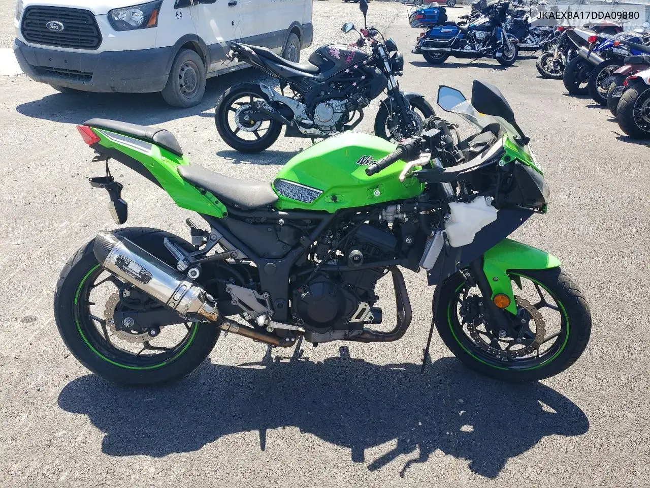 2013 Kawasaki Ex300 A VIN: JKAEX8A17DDA09880 Lot: 58443076