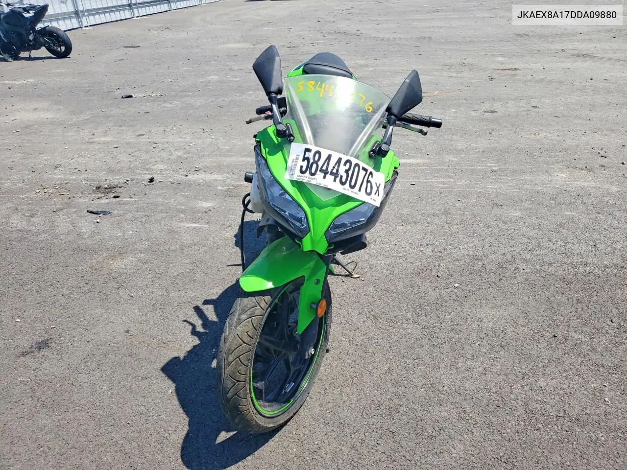 2013 Kawasaki Ex300 A VIN: JKAEX8A17DDA09880 Lot: 58443076