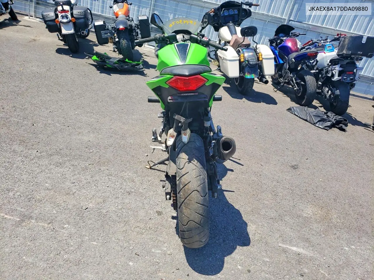 2013 Kawasaki Ex300 A VIN: JKAEX8A17DDA09880 Lot: 58443076