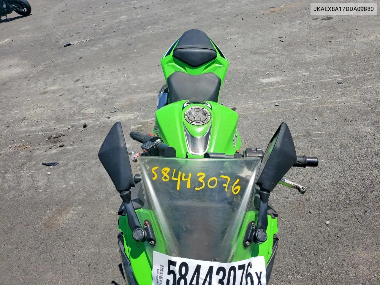 2013 Kawasaki Ex300 A VIN: JKAEX8A17DDA09880 Lot: 58443076