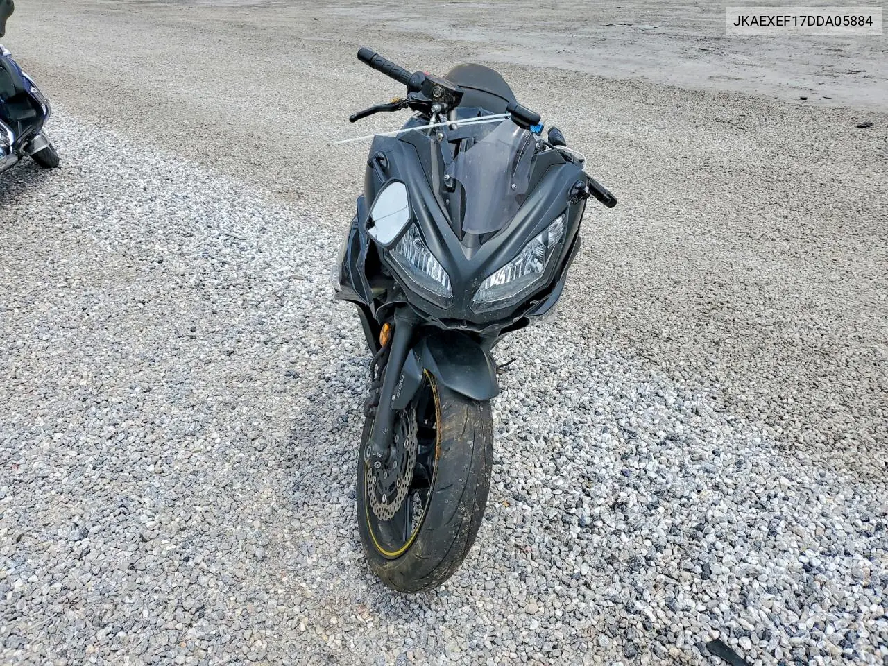 2013 Kawasaki Ex650 F VIN: JKAEXEF17DDA05884 Lot: 58776846