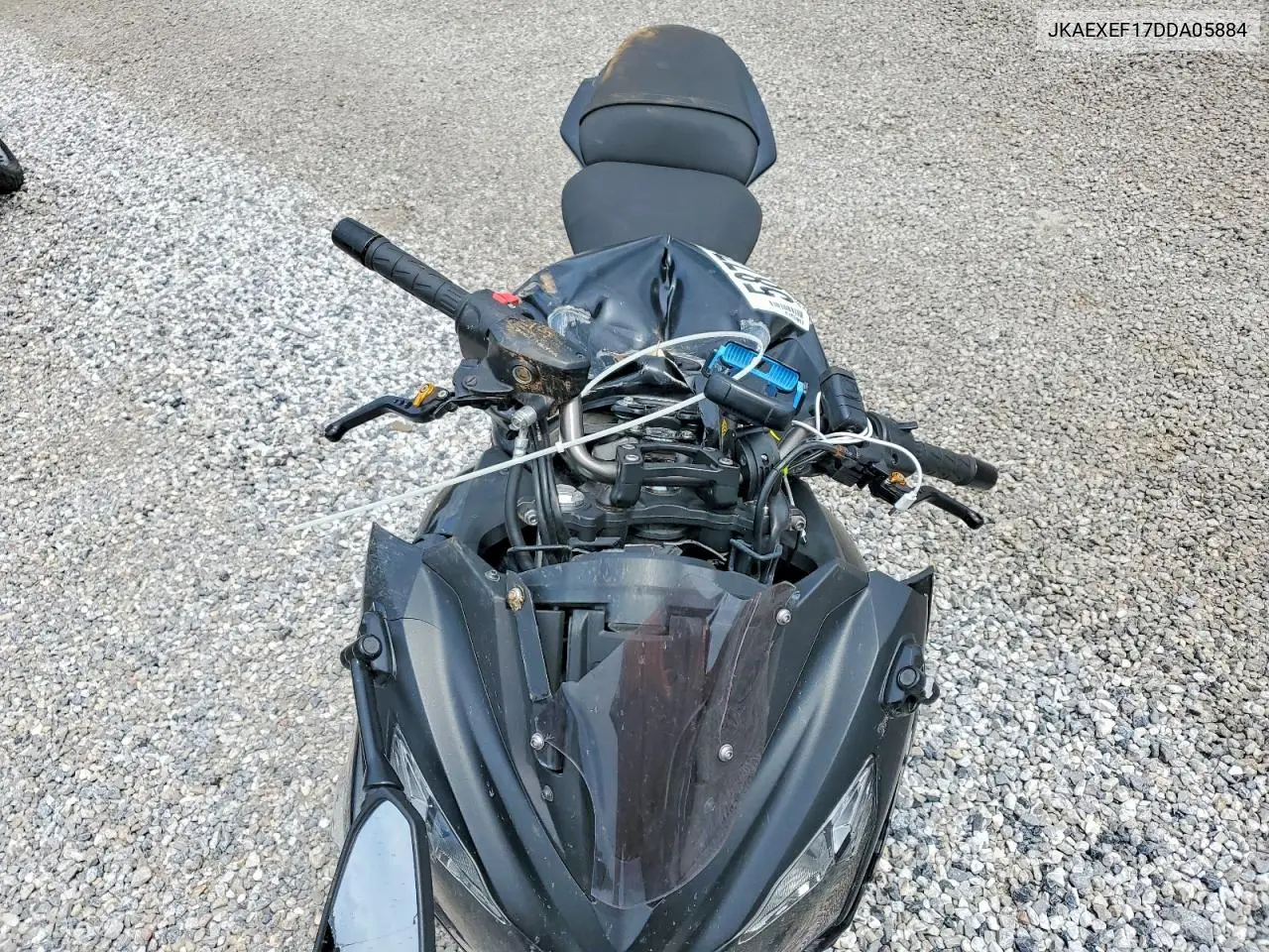 2013 Kawasaki Ex650 F VIN: JKAEXEF17DDA05884 Lot: 58776846
