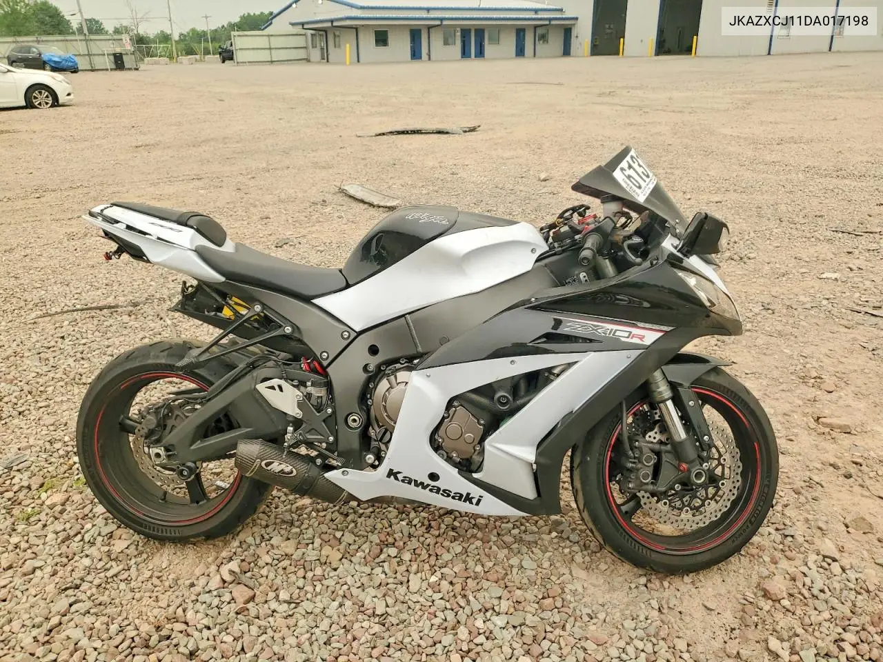 2013 Kawasaki Zx1000 J VIN: JKAZXCJ11DA017198 Lot: 61313096