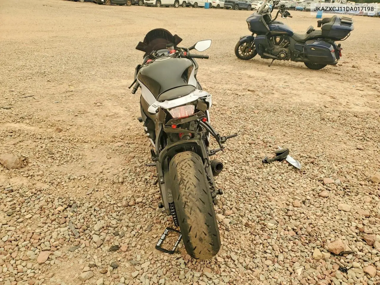 2013 Kawasaki Zx1000 J VIN: JKAZXCJ11DA017198 Lot: 61313096
