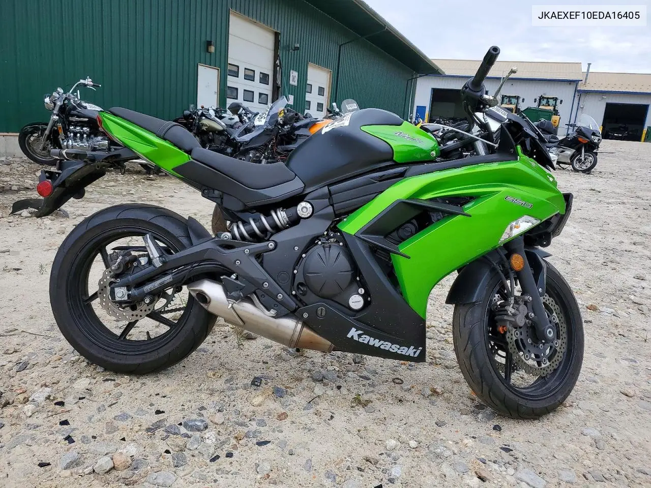 2014 Kawasaki Ex650 F VIN: JKAEXEF10EDA16405 Lot: 58610866
