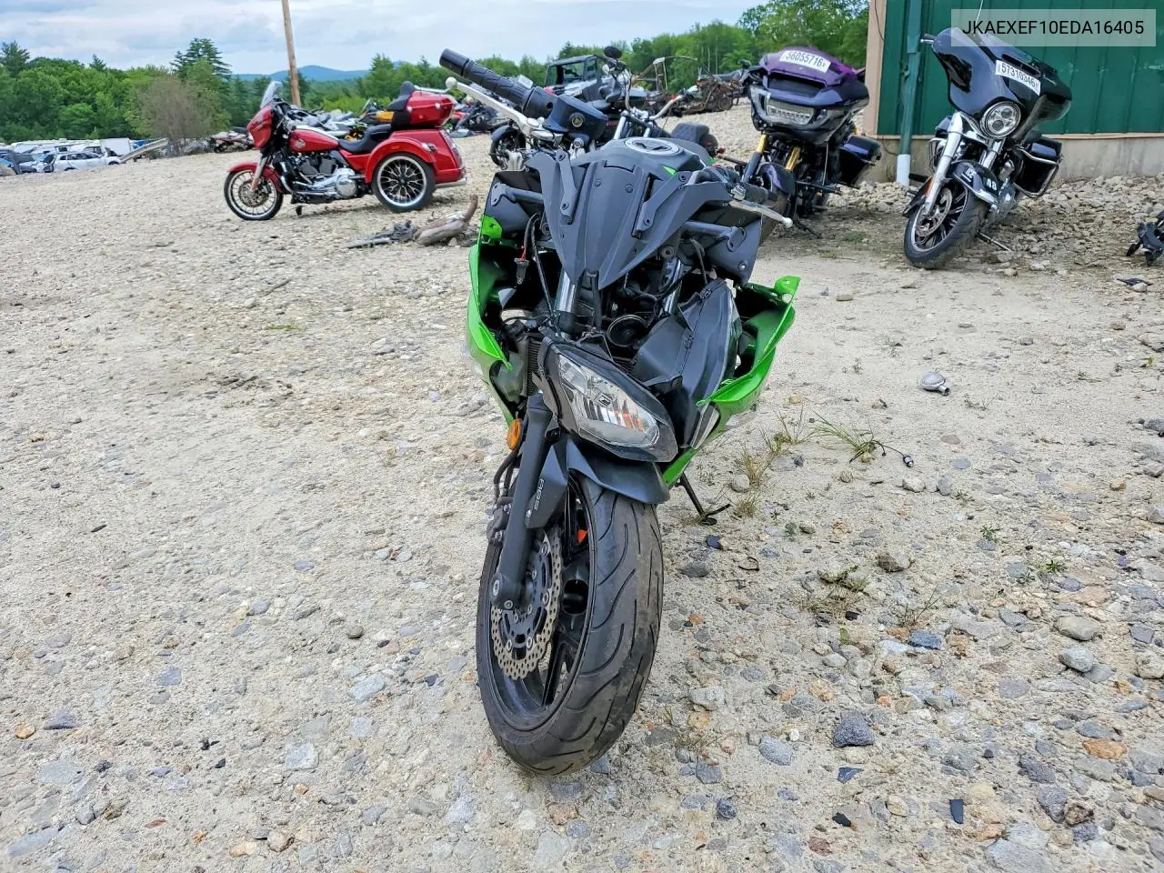 2014 Kawasaki Ex650 F VIN: JKAEXEF10EDA16405 Lot: 58610866