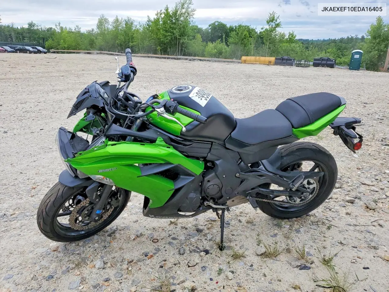 2014 Kawasaki Ex650 F VIN: JKAEXEF10EDA16405 Lot: 58610866